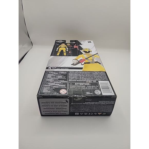 Power Rangers Lightning Collection RPM Yellow Ranger 6" Figure Hasbro *Flaw Box - Picture 5 of 5